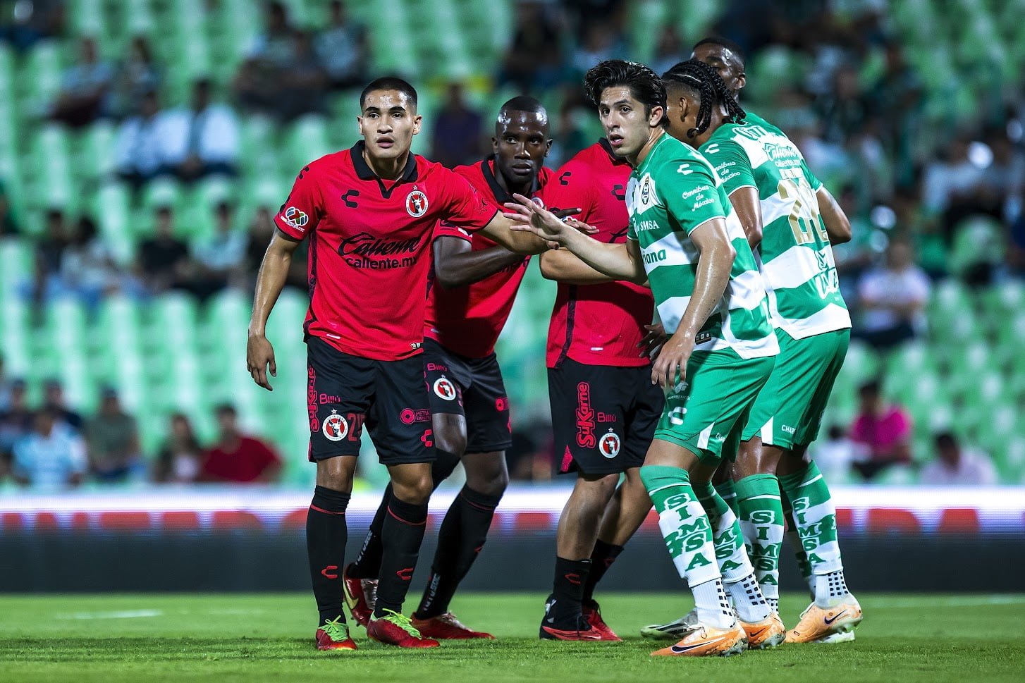 Se la vuelven a aplicar Xolos cayó como visitante ante Santos Laguna