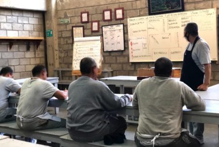 Capacitación laboral en penitenciaria