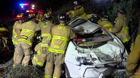 Muere una persona en accidente sobre la autopista en Otay Mesa