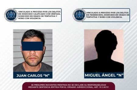 Vinculan a proceso a sospechosos del feminicidio de Karen en la Libertad