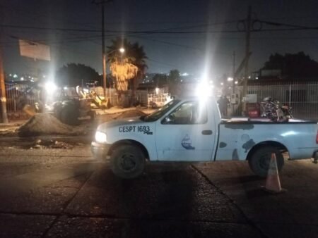 Se registra fuga en Acueducto Presa-Morelos