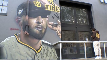 Murales de campeonato en San Diego