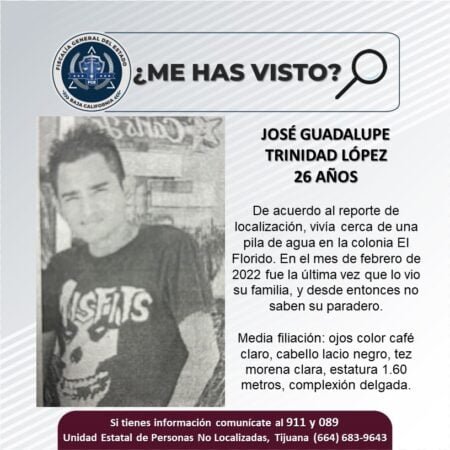 Se busca a Georgina Gutiérrez y José Trinidad