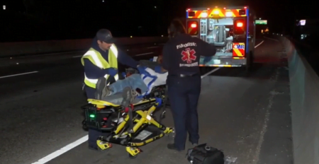 Ambulancia atropelló a un hombre en SR-94