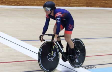 Atleta mexicana se prepara para el UCI Track Champions League
