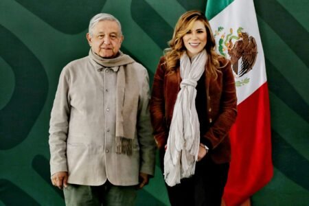 Marina del Pilar presente en mesa de seguridad con AMLO