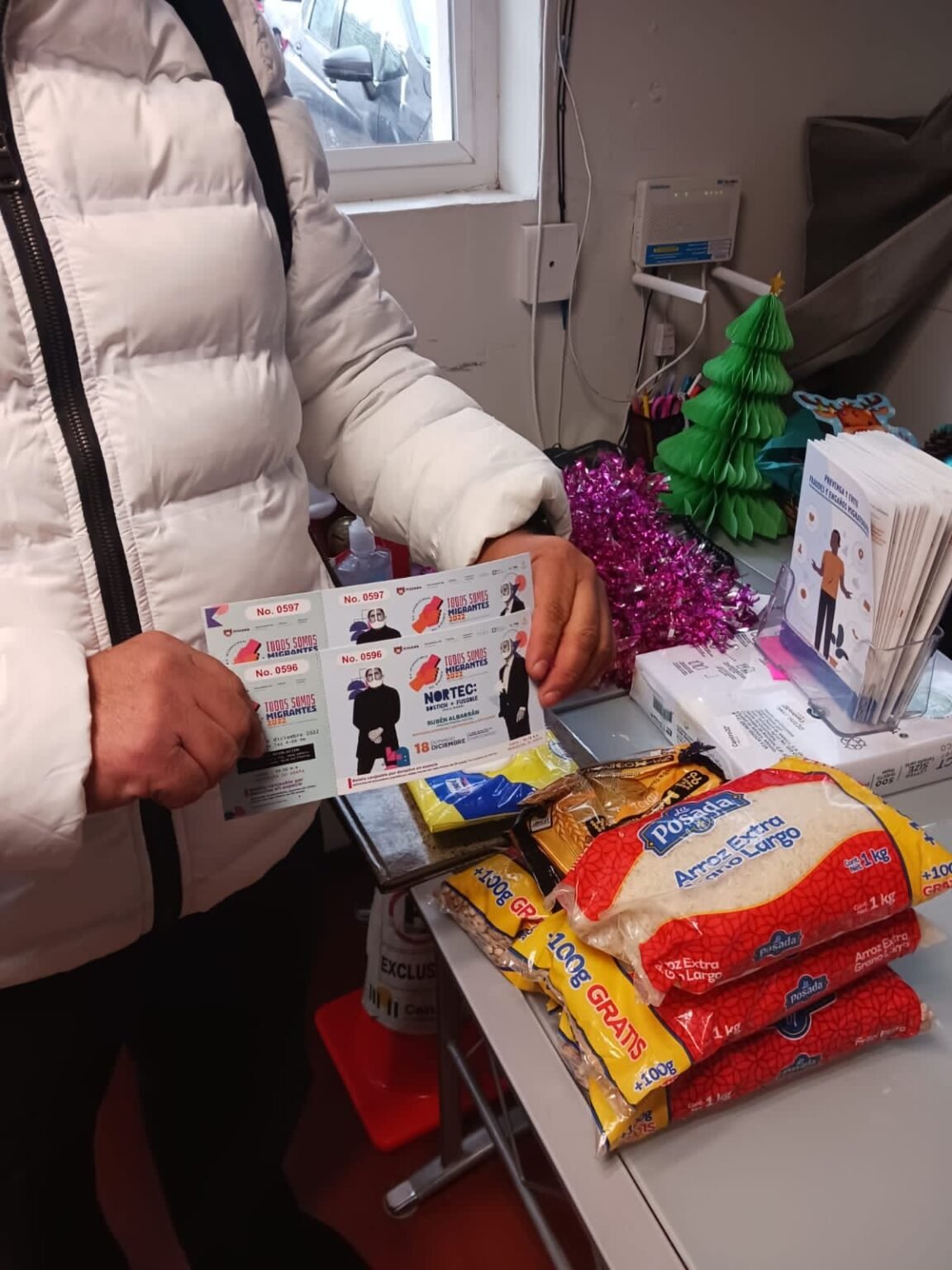 Comida por boletos para ver a Nortec