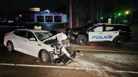 Habla agente víctima de un choque en Oceanside