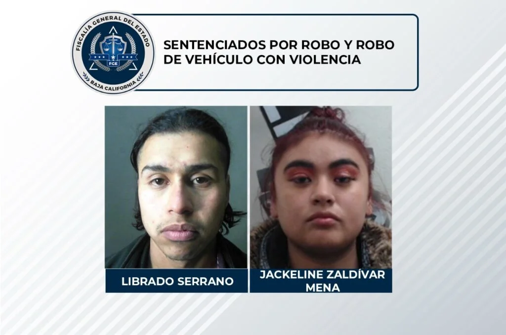 Sentencian a pareja por robo con violencia - XEWT 12