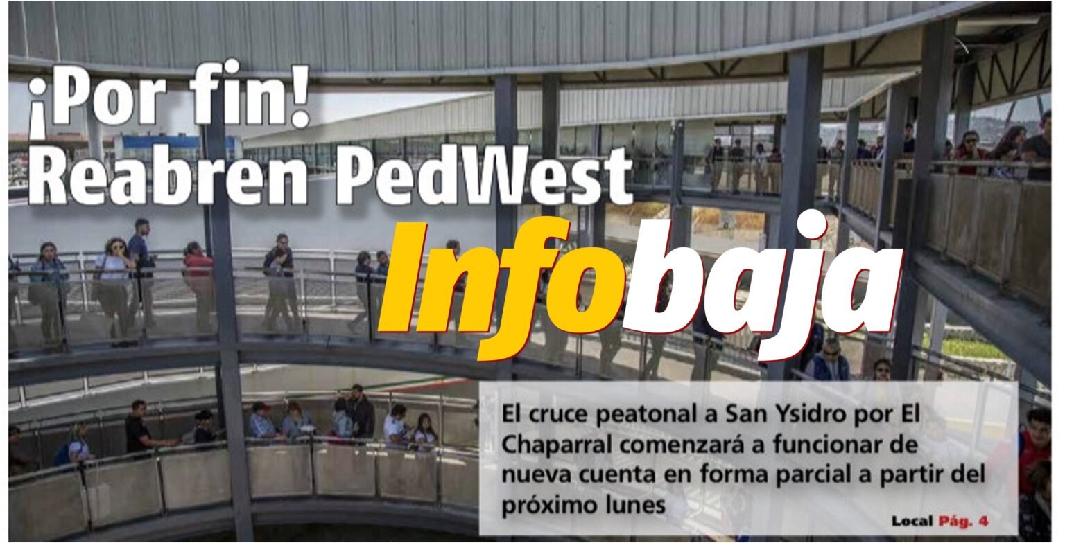 ¡Por fin! Reabren PedWest
