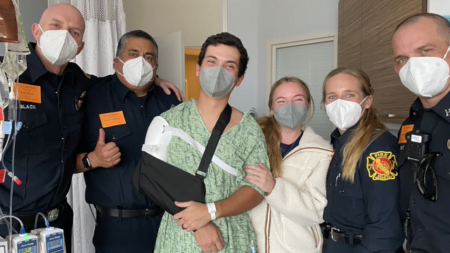 National City se une para ayudar a bombero con cáncer
