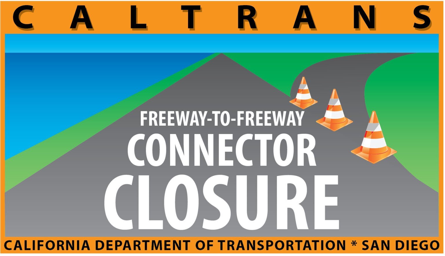 Cierran conector de I-8 con El Cajón