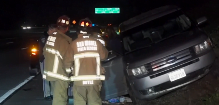 Furia de carretera provocó un accidente