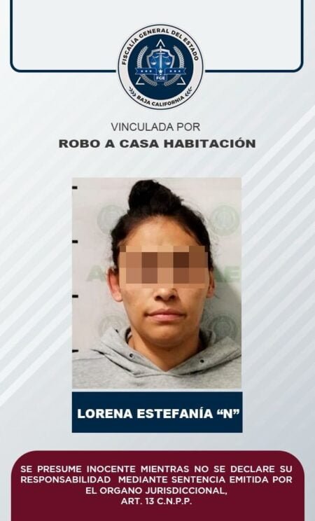 Mujer Es Vinculada A Proceso Por Robo A Casa Habitación Xewt 12 1933