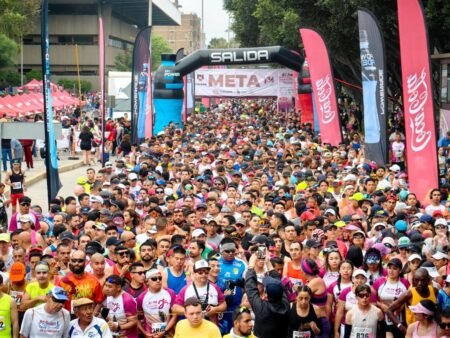 Todo un éxito la celebración del medio maratón internacional Tijuana 2023