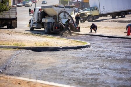 Se han bacheado más de 230 mil metros cuadrados durante 2023 en Tijuana