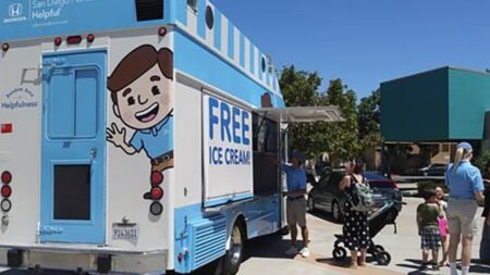 Helados gratis en San Diego