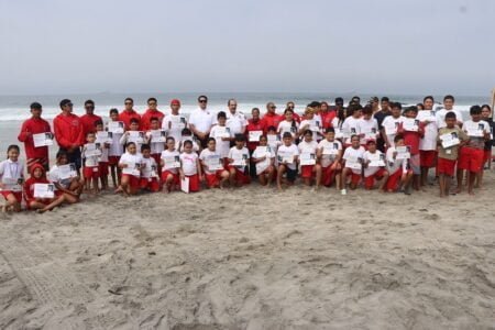 Termina Campamento de Verano Salvavidas 2023 en Rosarito