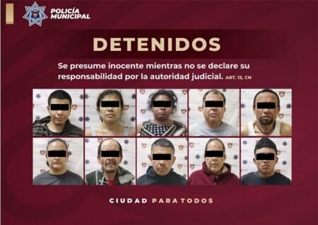 Detienen a 10 involucrados en privación ilegal de la libertad