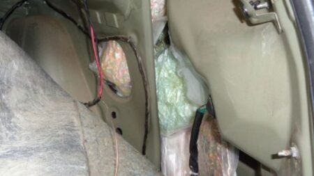 CBP detiene a mujer con droga en segunda inspección garita