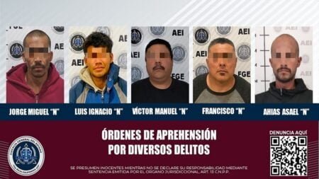 Cinco detenidos por distintos delitos