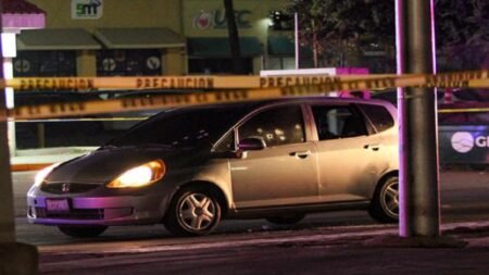 Disparan a policía municipal de Tijuana