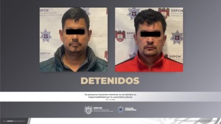 Detienen a dos sujetos por tráfico de personas