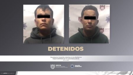 Tras accidente vial, presuntos asaltantes fueron capturados