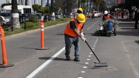 Inician cierres por ciclovía en Ensenada