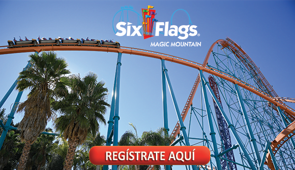 ¡VIVE UN VERANO DE GRAN ADRENALINA EN SIX FLAGS MAGIC MOUNTAIN! PARTICIPA POR BOLETOS CON CANAL 12 Y LAS ESTRELLAS