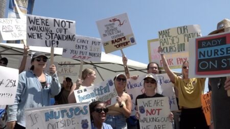 Sindicato de enfermeras se prepara para 2da. huelga en Hospital Infantil SD