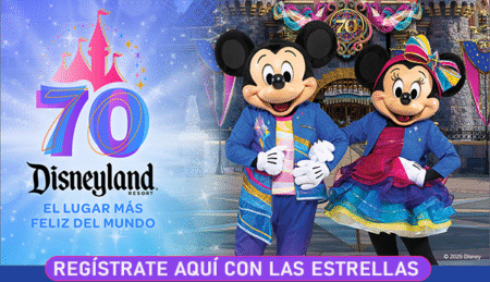 LAS ESTRELLAS, EN SUS SEMANAS DE DIVERSIÓN QUIERE LLEVARTE AL DISNEYLAND RESORT ¡PARTICIPA POR CINCO BOLETOS!