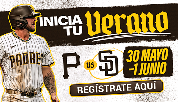 ¡PARTICIPA POR TUS BOLETOS PARA VER A LOS PADRES DE SAN DIEGO vs PIRATAS DE PITTSBURGH!