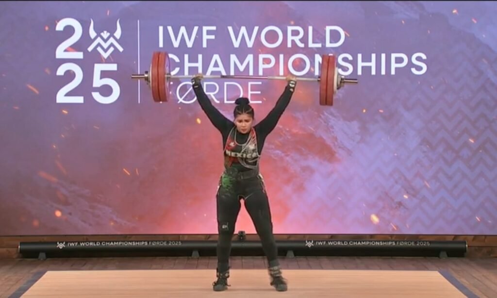 FINALIZA BC PARTICIPACIÓN EN EL MUNDIAL DE PESAS