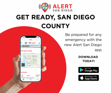 Condado de San Diego lanza nueva aplicación “Alert San Diego” para reemplazar SD Emergency