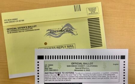 Más de 2 millones de boletas enviadas para la elección especial del 4 de noviembre en California
