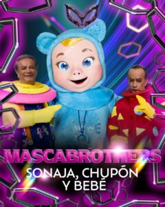 Revelan a Sonaja, Chupón y Bebé en “¿Quién es la máscara?”